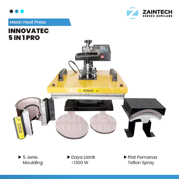 Serupa Mesin Heat Press INNOVATEC 5 In 1 Pro